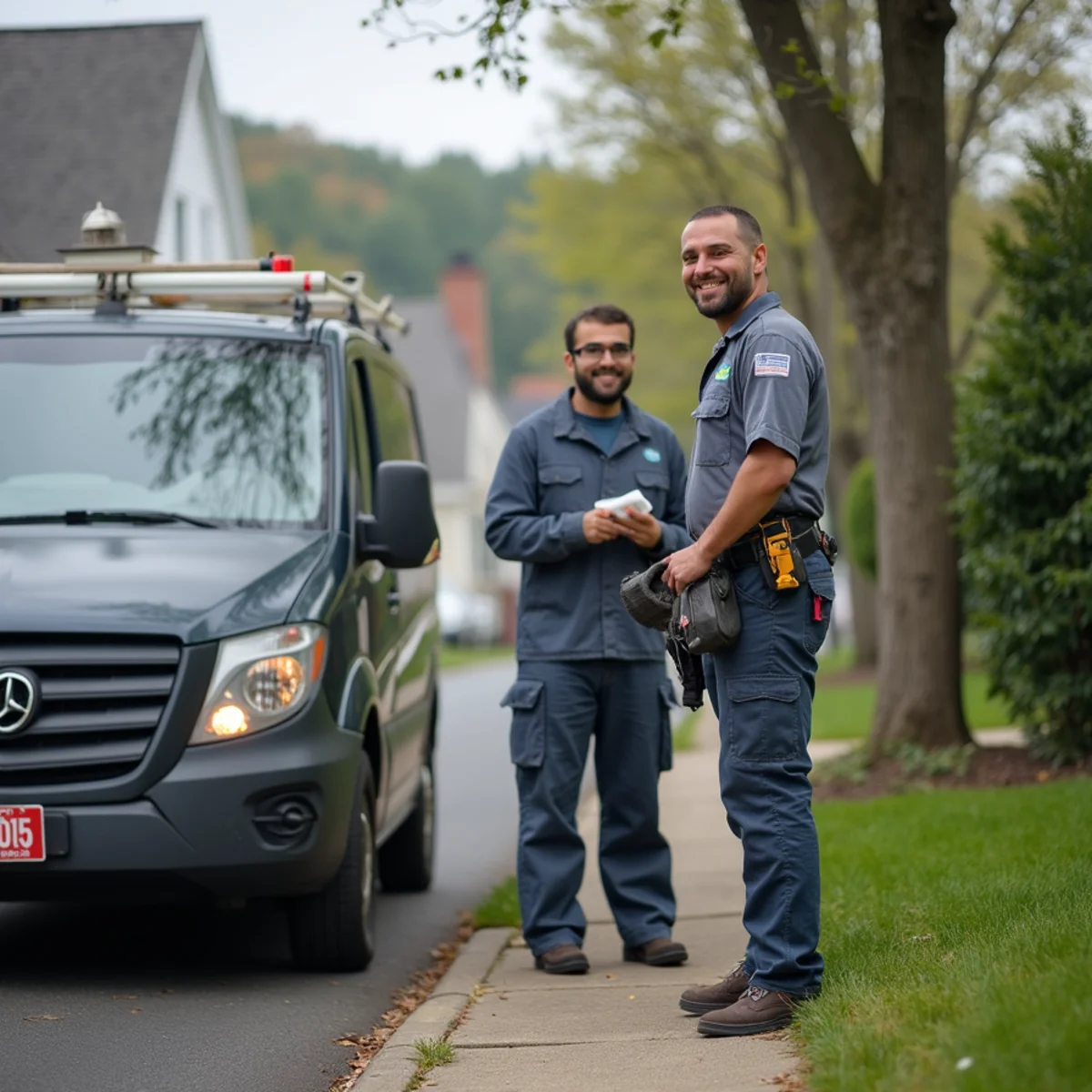 Typical Balmville, NY homes served by HVAC Newburgh NY
