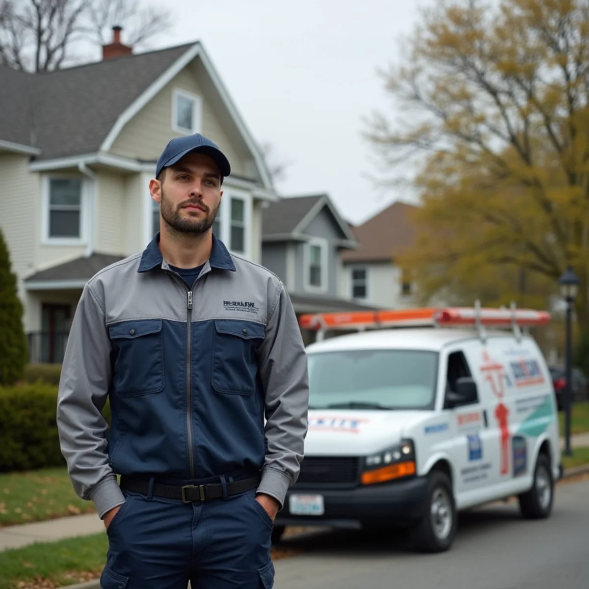 Typical Beacon, NY homes served by HVAC Newburgh NY