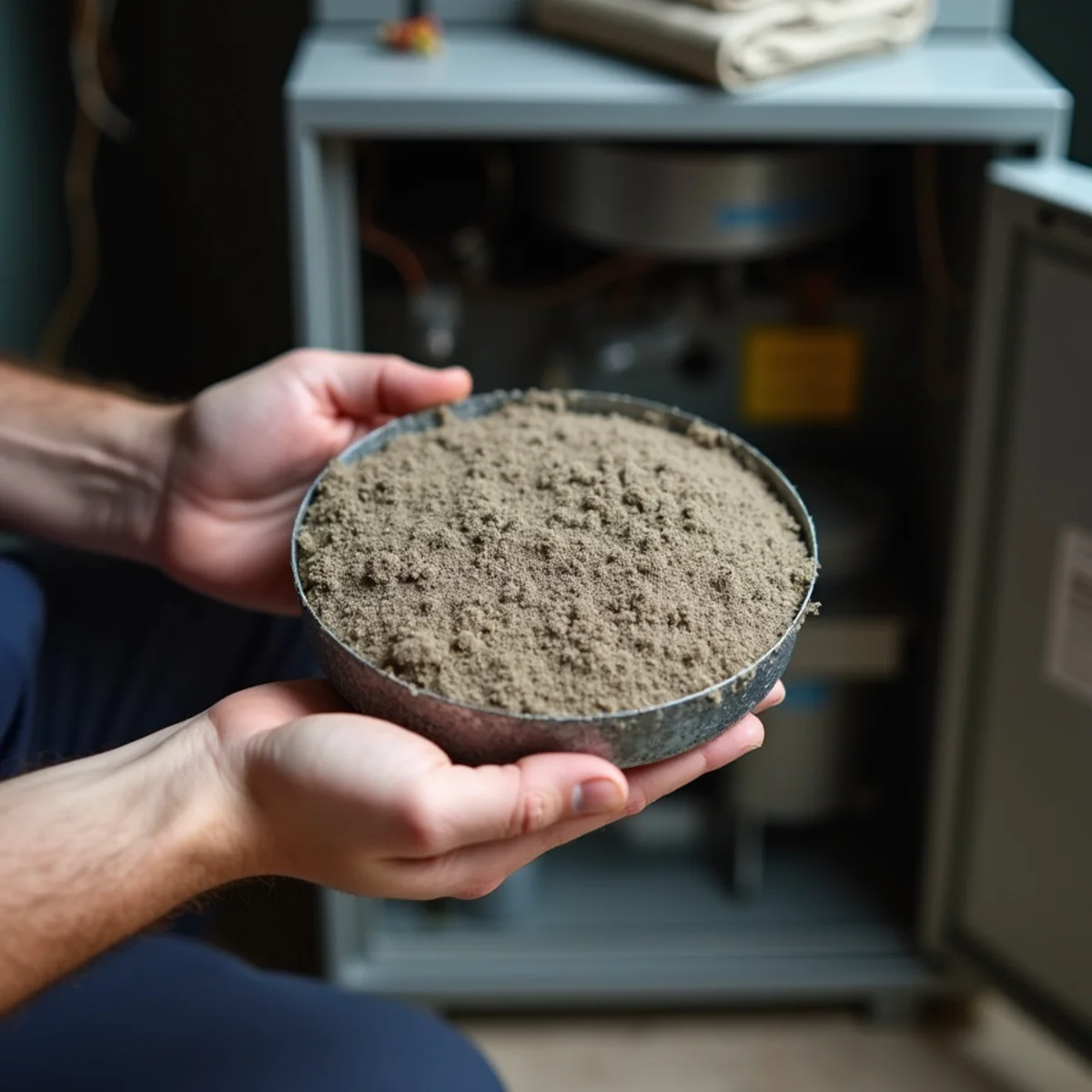 Dirty furnace air filter causing short cycling