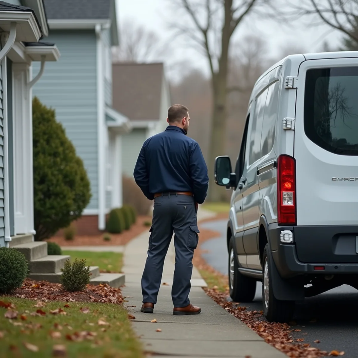 Typical New Windsor, NY homes served by HVAC Newburgh NY